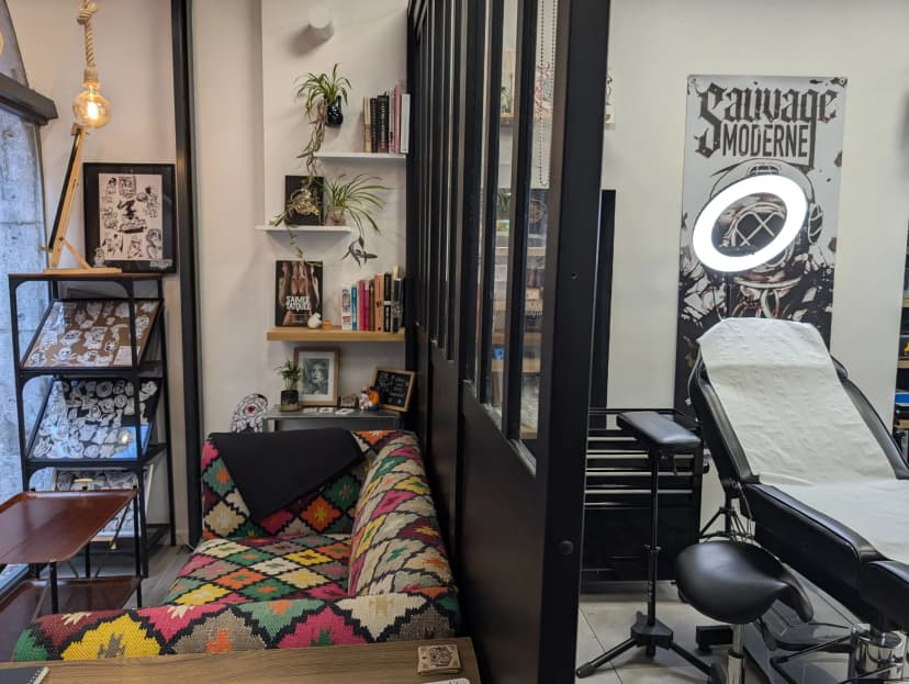 Intérieur du studio